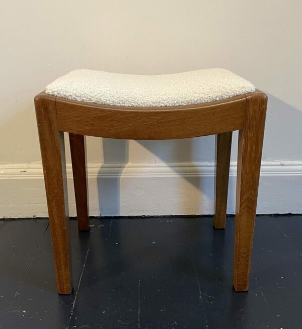 Stylish art deco vanity stool circa the 1930s