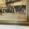 Large oil of a Parisian Street by C Blanchett - Image 3