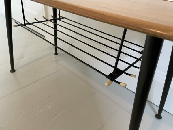 Mid Century Melamine Coffee Table - Image 3