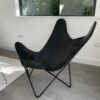 1950s Leather Butterfly Chair - Image 2