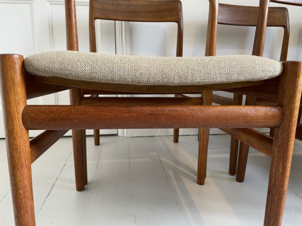 6 Dining chairs in style of Møbler - Image 5