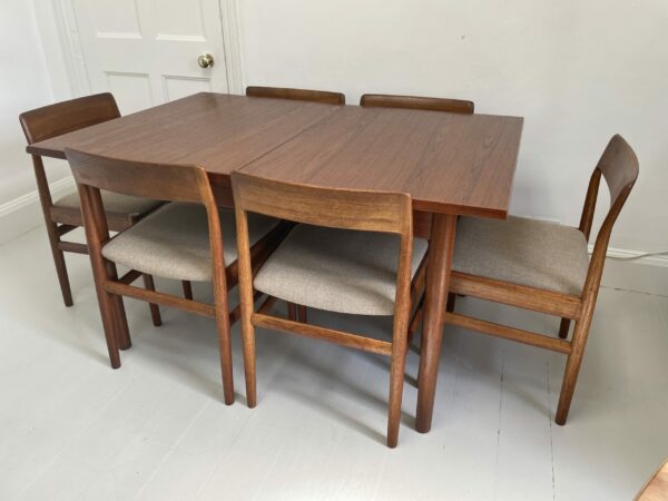 Mid Century Extendable Dining Table - Image 8