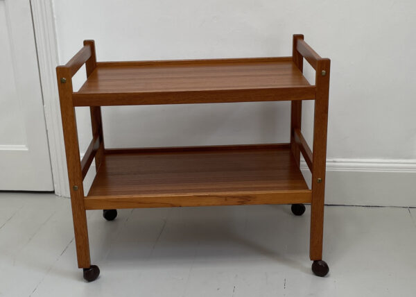 Teak Drinks Trolley BRDR Furror Danish Design - Image 2