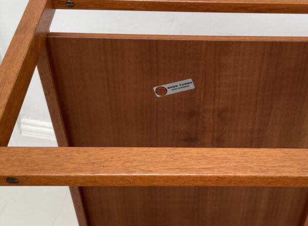 Teak Drinks Trolley BRDR Furror Danish Design - Image 6