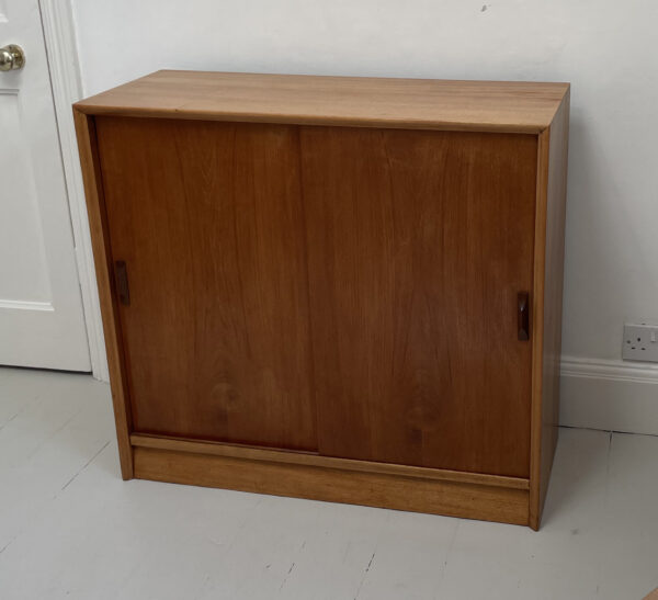 Mid Century Teak Cabinet Herbert Gibbs Autograph Collection - Image 2