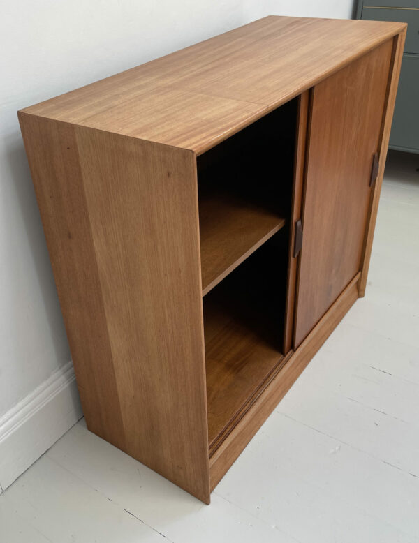 Mid Century Teak Cabinet Herbert Gibbs Autograph Collection - Image 3