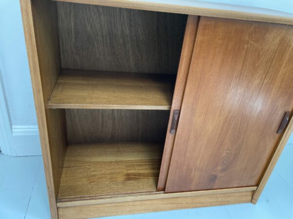 Mid Century Teak Cabinet Herbert Gibbs Autograph Collection - Image 4