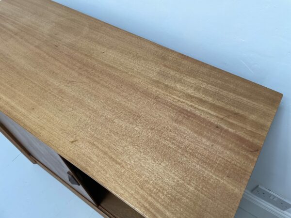 Mid Century Teak Cabinet Herbert Gibbs Autograph Collection - Image 6