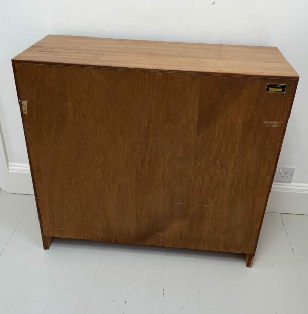 Mid Century Teak Cabinet Herbert Gibbs Autograph Collection - Image 7