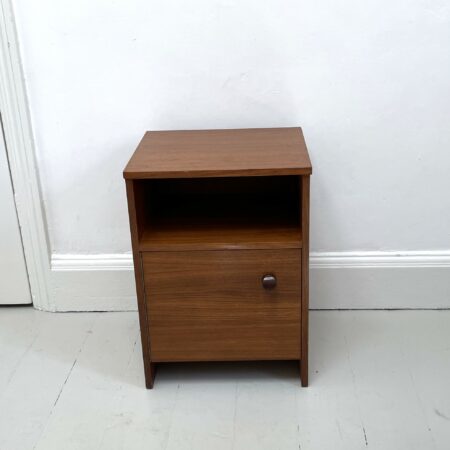 Mid Century Teak Bedside Cabinet Avalon
