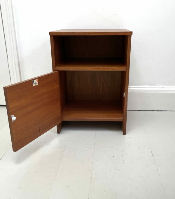 Mid Century Teak Bedside Cabinet Avalon - Image 2