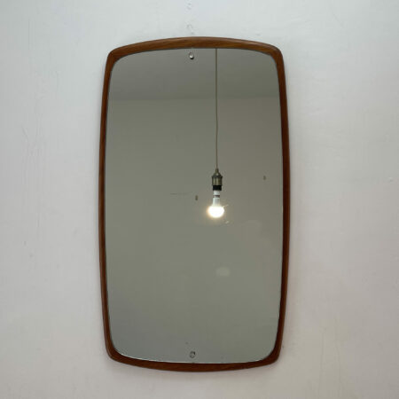 Mid Century Teak Mirror