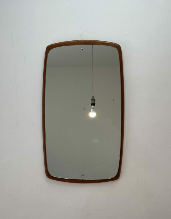 Mid Century Teak Mirror