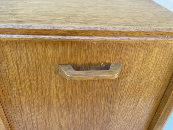 Vintage Oak G-Plan Brandon Bedside Cabinet - Image 5