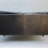 Danish Two Seater Leather And Slat Wood Sofa - Image 8