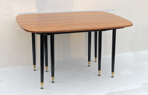 Mid Century E Gomme G Plan Drop Leaf Dining Table - Image 11