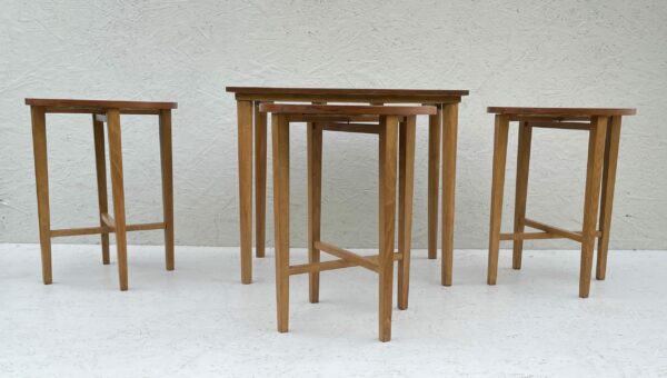 Teak Nest of Tables by Poul Hundevad - Image 8