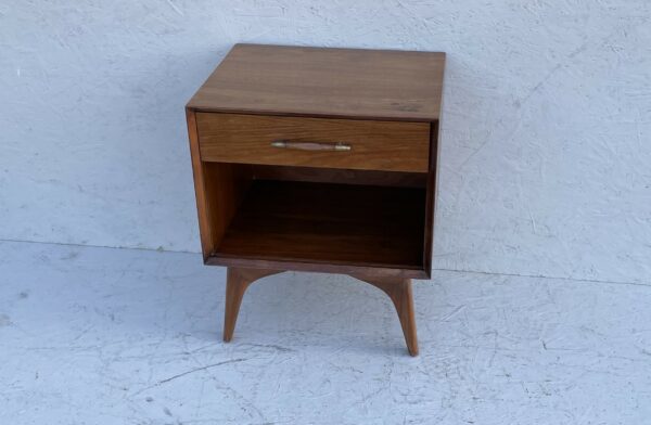 Mid Century Hungerford Memphis Teak Bedside Cabinet - Image 3