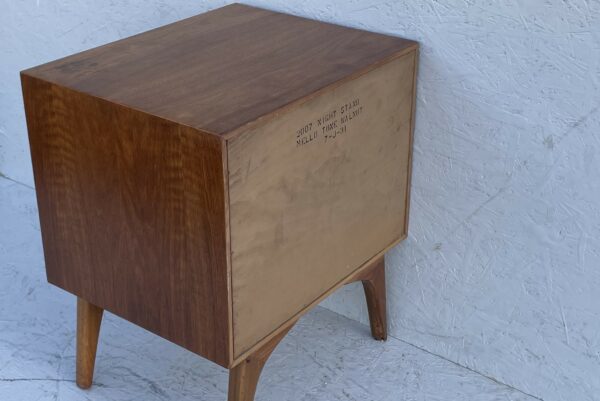 Mid Century Hungerford Memphis Teak Bedside Cabinet - Image 8