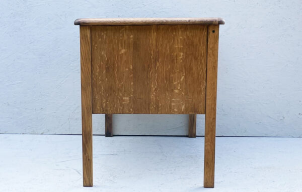 Vintage Abbess Oak & Pine Teachers Desk - Image 11