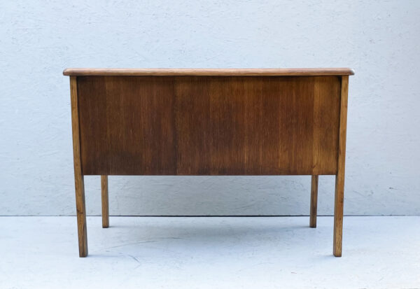 Vintage Abbess Oak & Pine Teachers Desk - Image 12