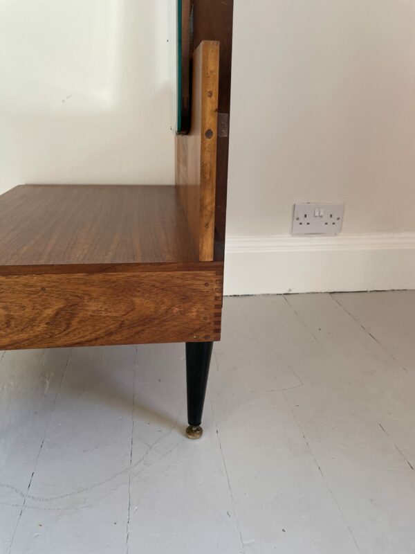 Mid Century full Length Cheval Mirror with cabinet. - Image 11