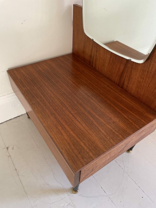 Mid Century full Length Cheval Mirror with cabinet. - Image 2