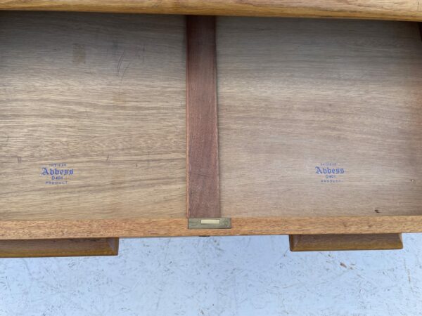 Vintage Abbess Oak & Pine Teachers Desk - Image 5