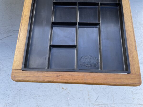 Vintage Abbess Oak & Pine Teachers Desk - Image 7