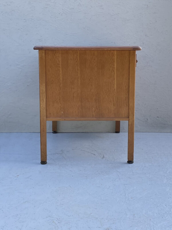 Vintage Abbess Oak & Pine Teachers Desk - Image 16