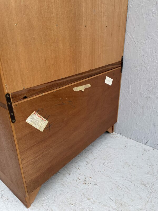 Mid Century Teak Cocktail Wall Cabinet, Modular G Plan Fresco - Image 9