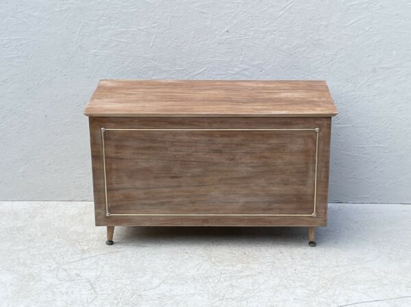 Vintage, Lime Waxed, Blanket Box - Image 2