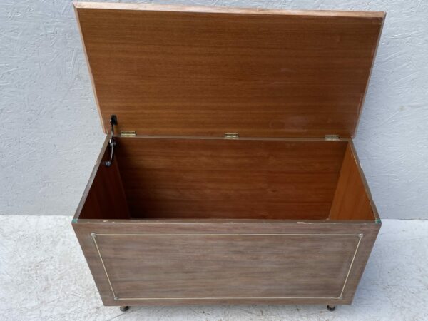 Vintage, Lime Waxed, Blanket Box - Image 6