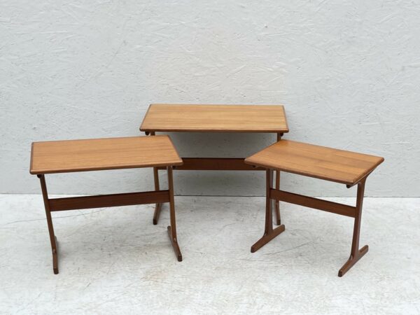Danish Nesting Tables By Kai Kristiansen For Vildbjerg - Image 7