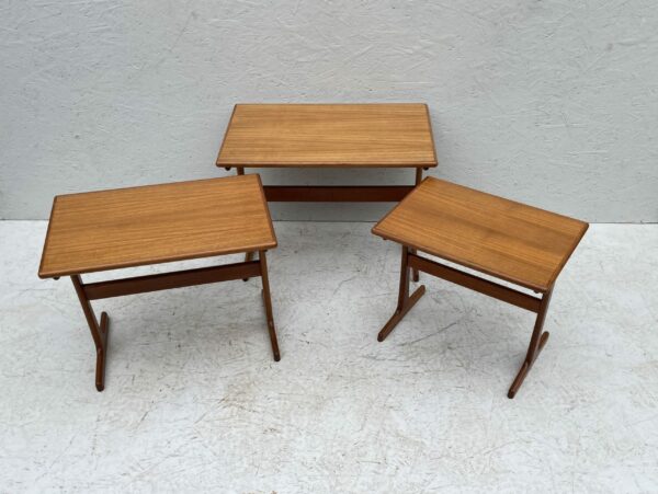 Danish Nesting Tables By Kai Kristiansen For Vildbjerg - Image 8