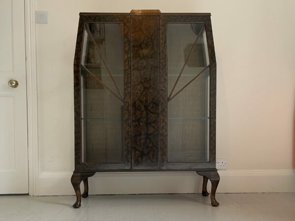 Art Deco Glass Display Cabinet