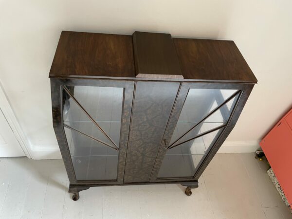 Art Deco Glass Display Cabinet - Image 10