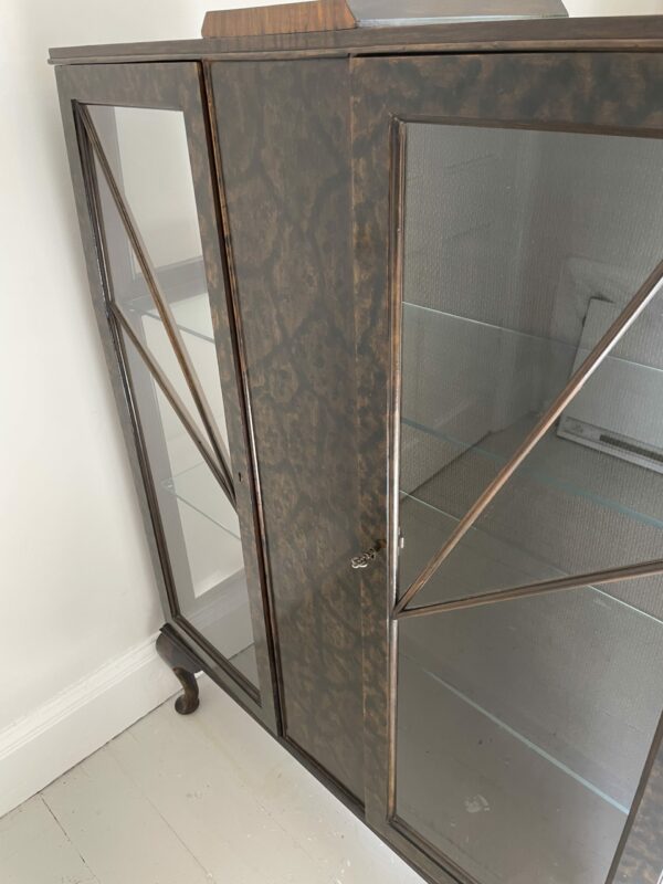 Art Deco Glass Display Cabinet - Image 3