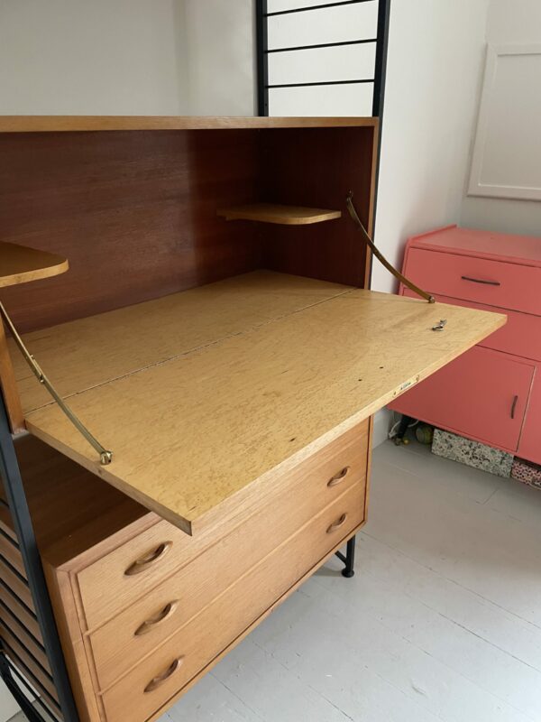 Ladderax, Mid Century Shelving System, 2 Bay - Image 9