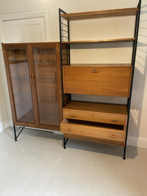 Ladderax, Mid Century Shelving System, 2 Bay