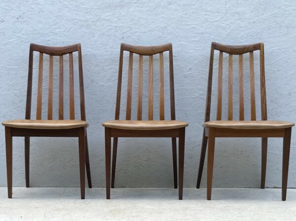 Set Of 6 Mid Century G Plan Fresco Dining Chairs, 1970s - Image 4