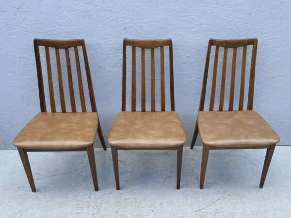 Set Of 6 Mid Century G Plan Fresco Dining Chairs, 1970s - Image 6