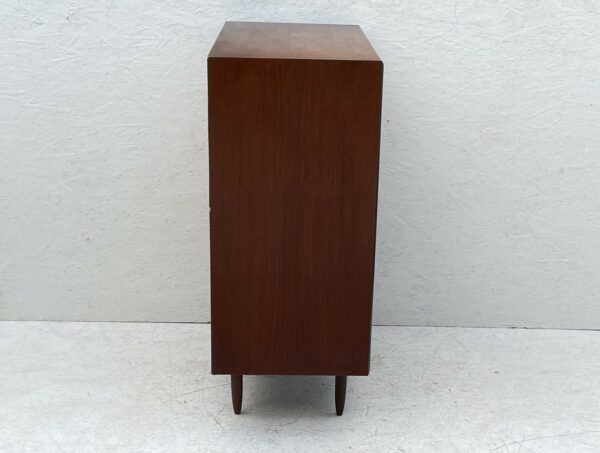 Large Mid Century, Dark Wood, Chest Of Drawers - Image 12