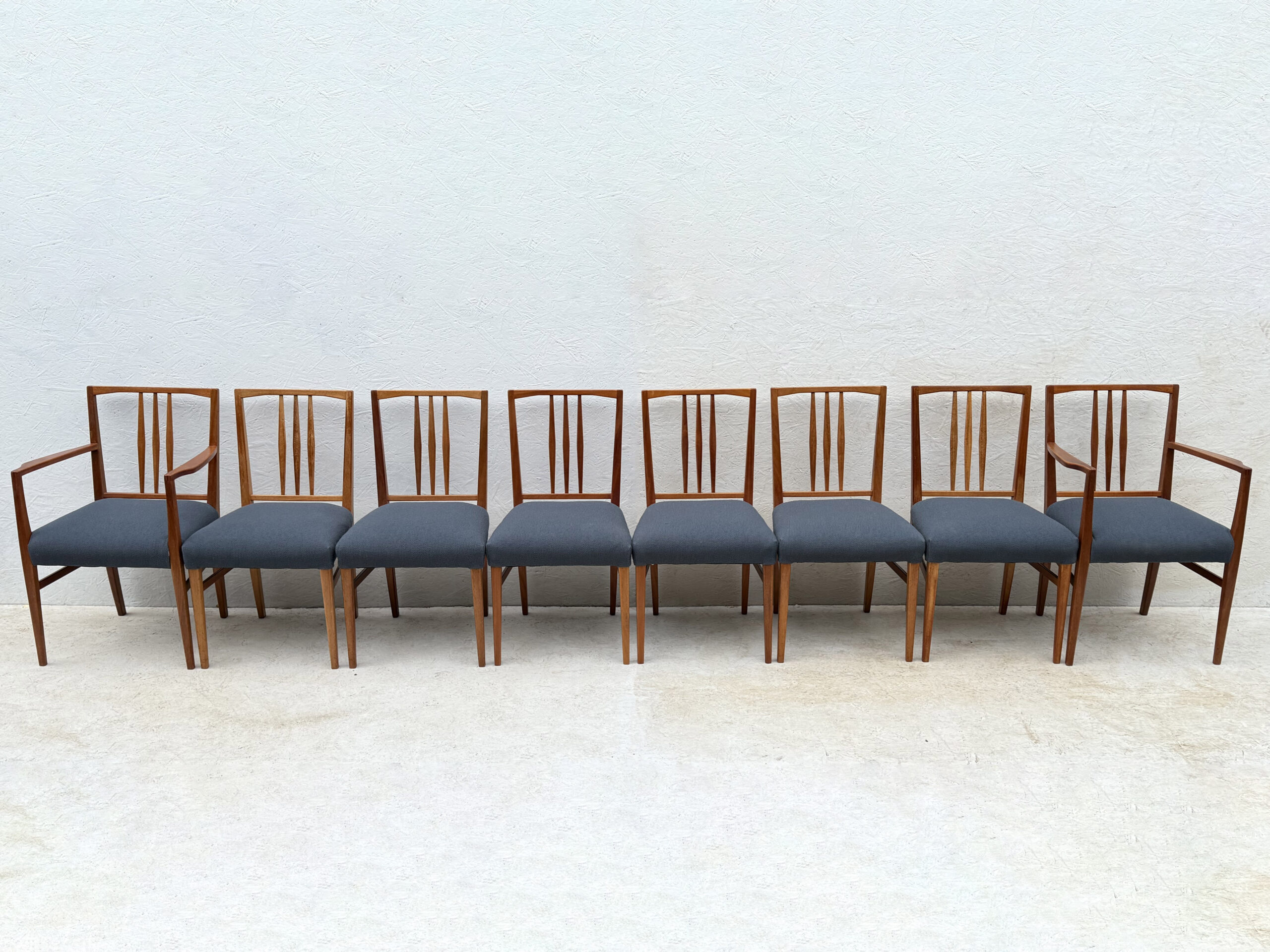 Set Of 8 Mid Century Dining Chairs By Gordon Russel - Image 2