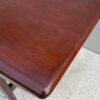 Long, Mid Century Dark Wood Coffee Table - Image 6