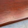 Long, Mid Century Dark Wood Coffee Table - Image 8