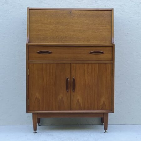 Jentique, Hand Crafted, Teak Writing Bureau