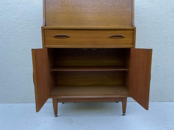 Jentique, Hand Crafted, Teak Writing Bureau - Image 9