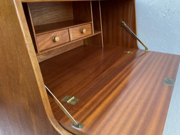 Jentique, Hand Crafted, Teak Writing Bureau - Image 5