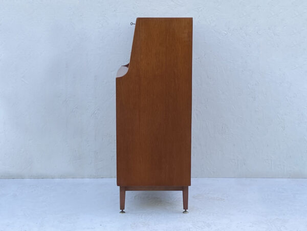 Jentique, Hand Crafted, Teak Writing Bureau - Image 2